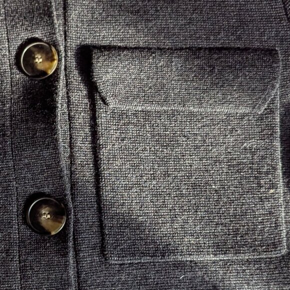 Sézane Betty Cardigan  | Charcoal Grey | S - Picture 5 of 15